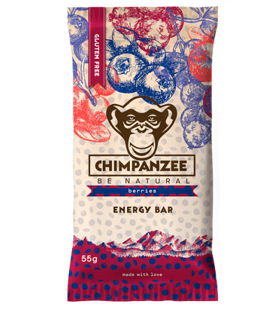 Chimpanzee Energy Bar Berries and Black Currant 55g