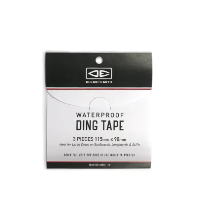Комплект за поправка O&E Waterproof Ding Tape 3Pc Larger Surfboard Repair Kit