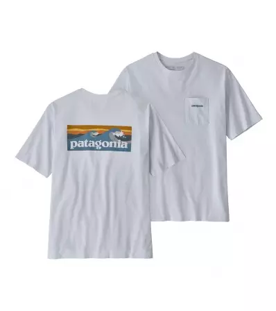 Тениска Patagonia Boardshort Logo Pocket Responsibili-Tee M's
