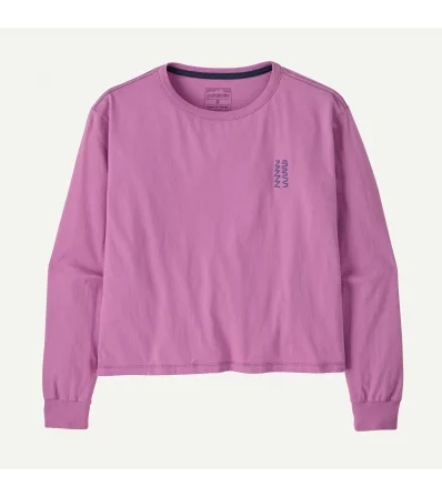 Patagonia Long Sleeve Driftways Easy Cut Organic T-Shirt W's