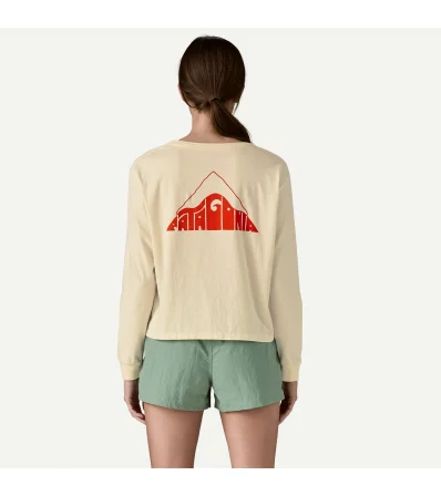 Patagonia Long Sleeve Driftways Easy Cut Organic T-Shirt W's