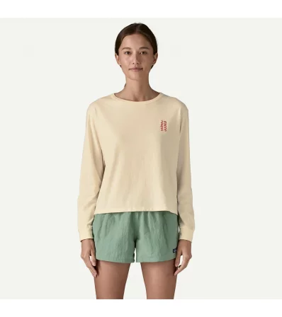 Patagonia Long Sleeve Driftways Easy Cut Organic T-Shirt W's