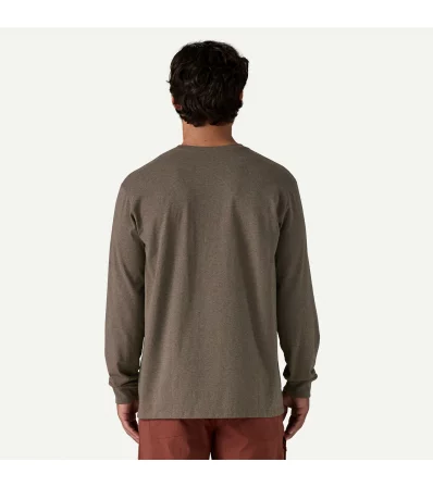 Блуза Patagonia Long Sleeve Shop Sticker Pocket Responsibili-Tee M's