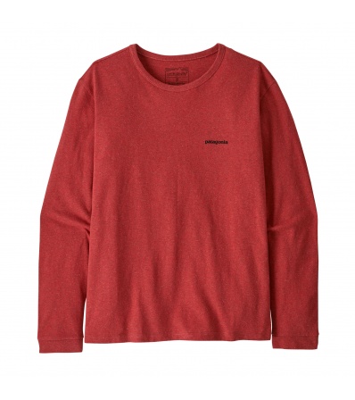 T-shirt Patagonia Long-Sleeved P-6 Logo Responsibili-Tee W's