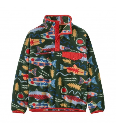 Patagonia Kids' Lightweight Synchilla Snap-T Fleece Pullover