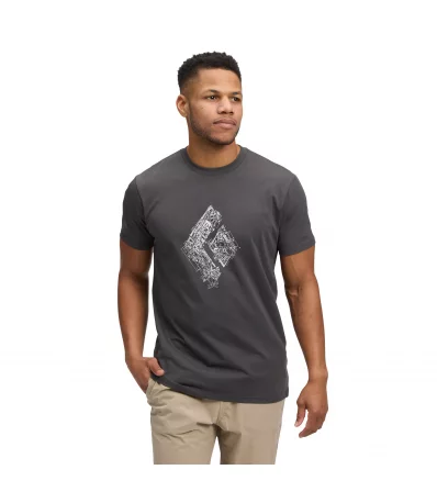 Тениска Black Diamond Engineered Diamond SS Tee M's