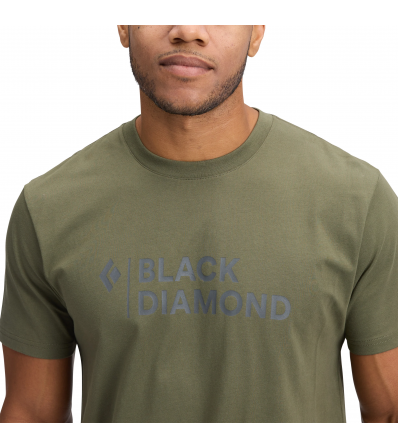 Тениска Black Diamond Mini Stacked SS Tee M's
