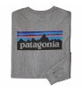 Bluse Patagonia Long-Sleeved P-6 Logo Responsibili-Tee M's